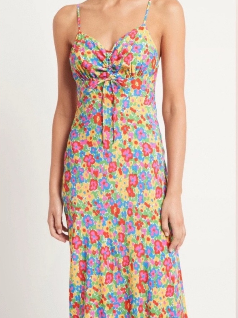 Faithfull The Brand Shayna floral midi dress - Picture 2 of 5